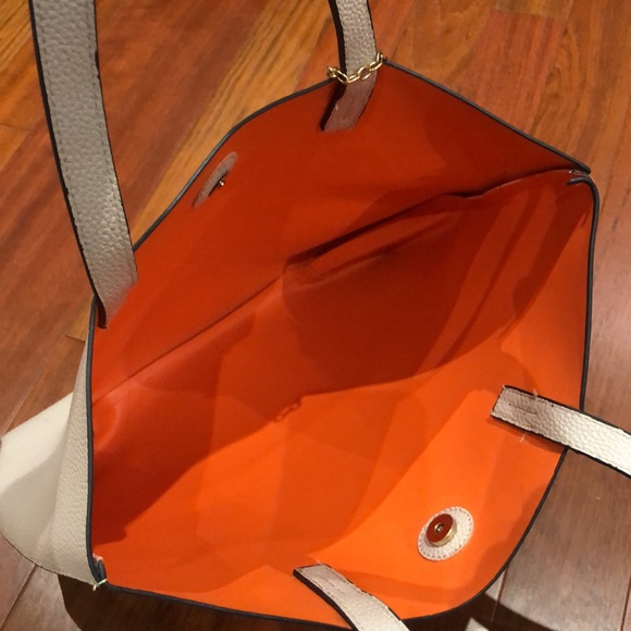 Ladies large oversized bag with bow - Picture 3 of 8